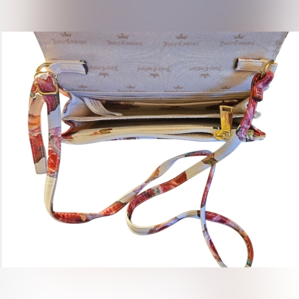 Juicy Couture Floral Clutch NWT - Picture 4 of 9
